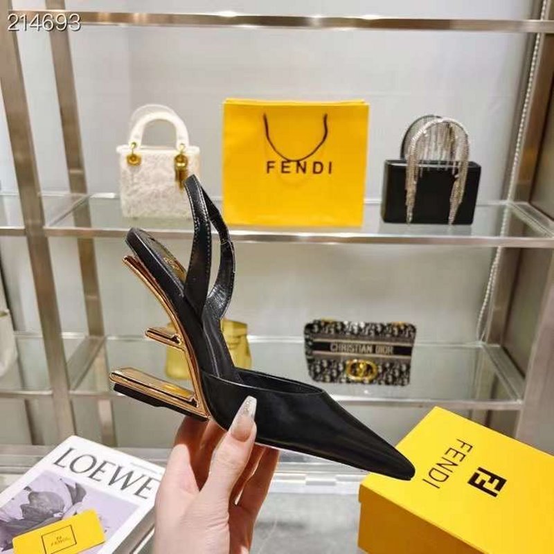 Fendi Slingback Sandals SHS05450