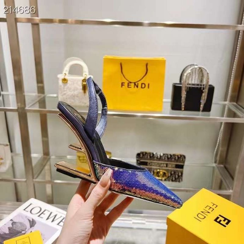 Fendi Slingback Sandals SHS05454