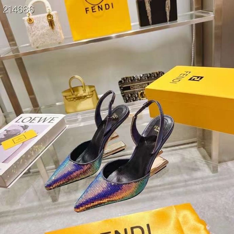 Fendi Slingback Sandals SHS05454