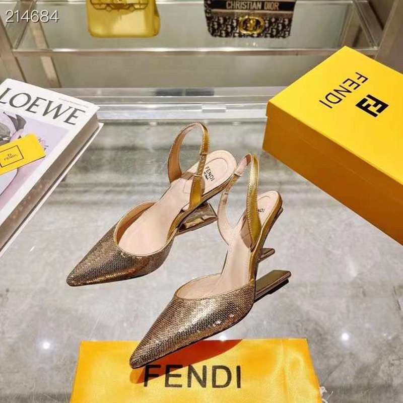Fendi Slingback Sandals SHS05456