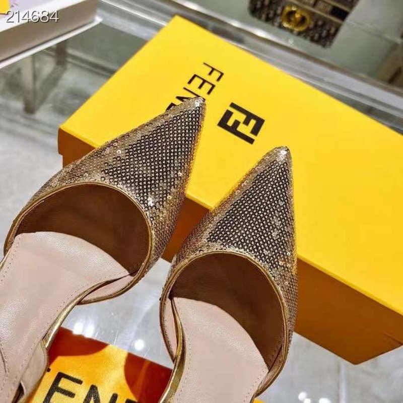 Fendi Slingback Sandals SHS05456