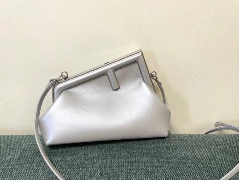 Fendi White Leather Bag BFND9946