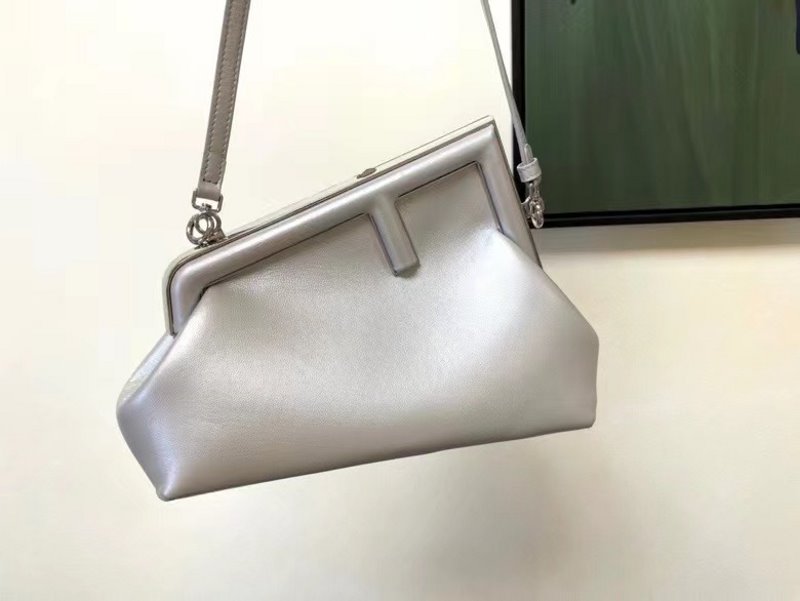 Fendi White Leather Bag BFND9946