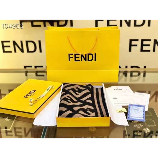 Fendi Silk Cashmere Scarf SS001014