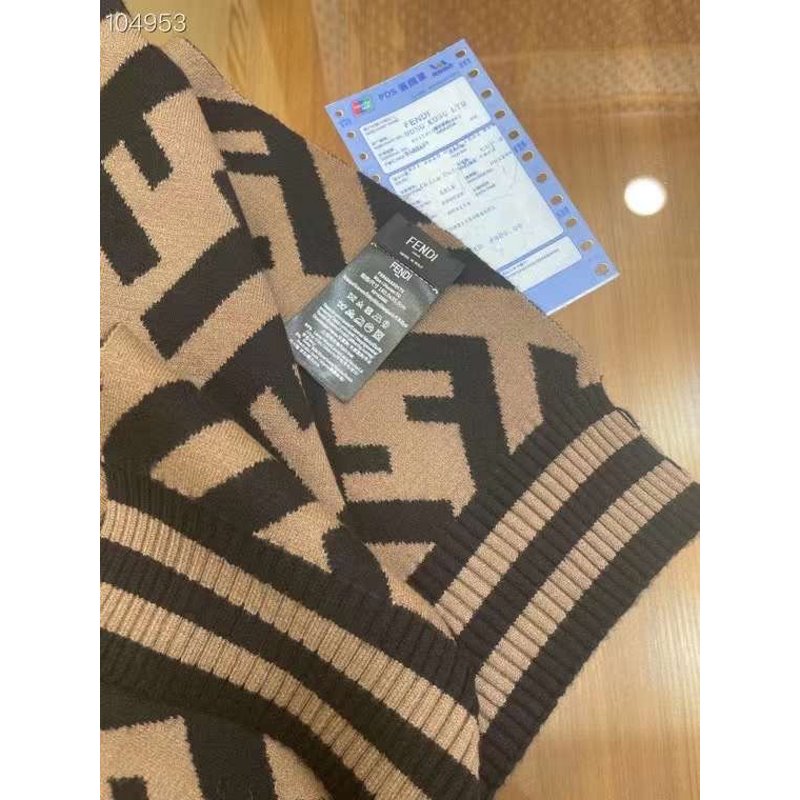 Fendi Silk Cashmere Scarf SS001014