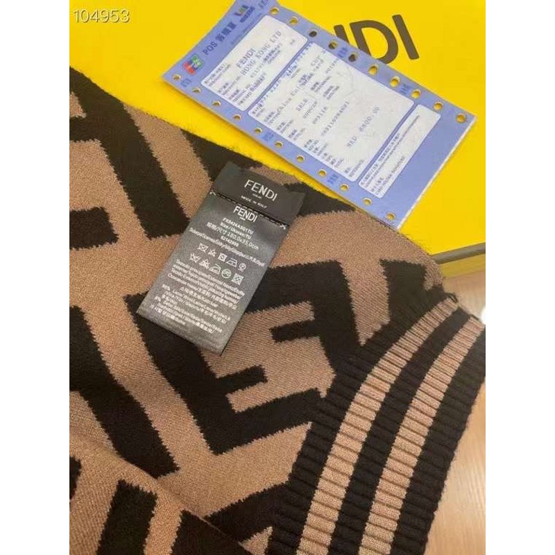 Fendi Silk Cashmere Scarf SS001014