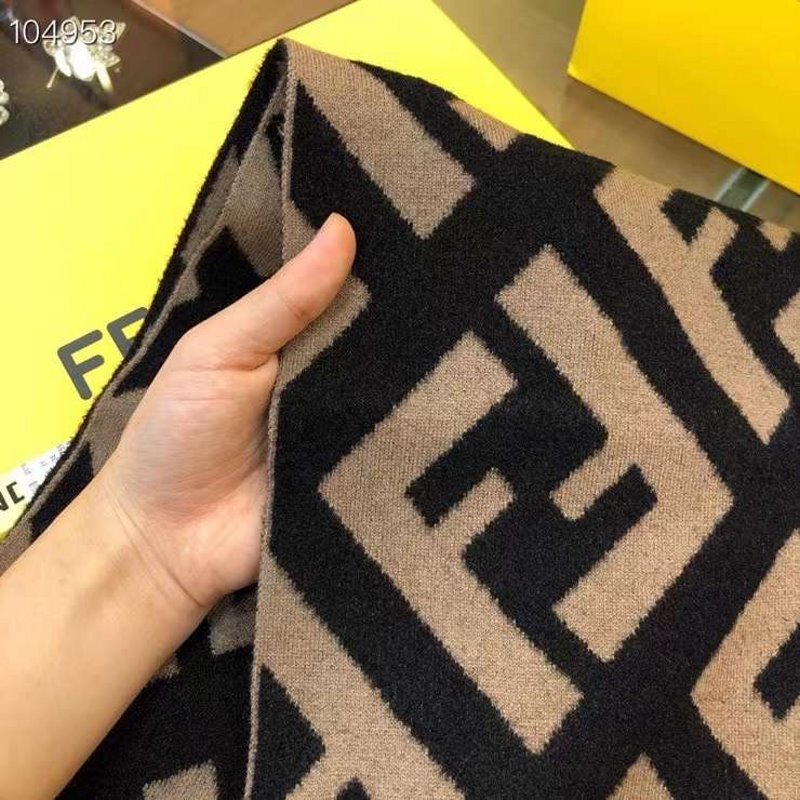 Fendi Silk Cashmere Scarf SS001014