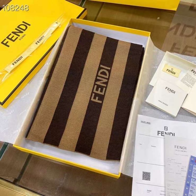 Fendi Wool Cashmere Scarf SS001025