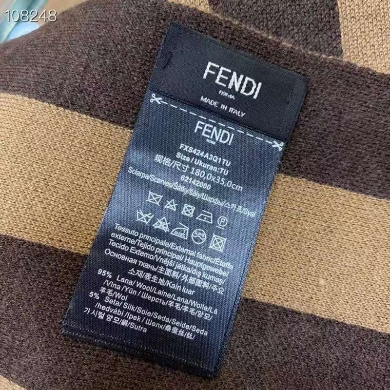 Fendi Wool Cashmere Scarf SS001025