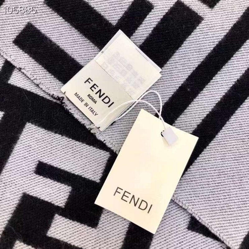 Fendi Wool Cashmere Scarf SS001026