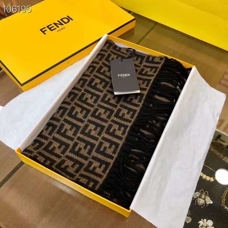 Fendi Wool Cashmere Scarf SS001029