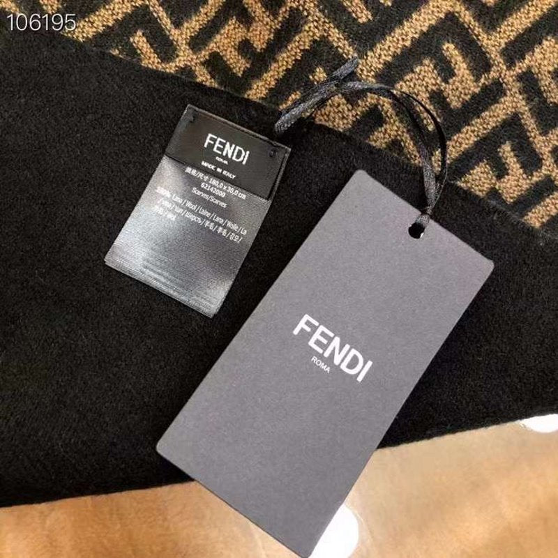 Fendi Wool Cashmere Scarf SS001029