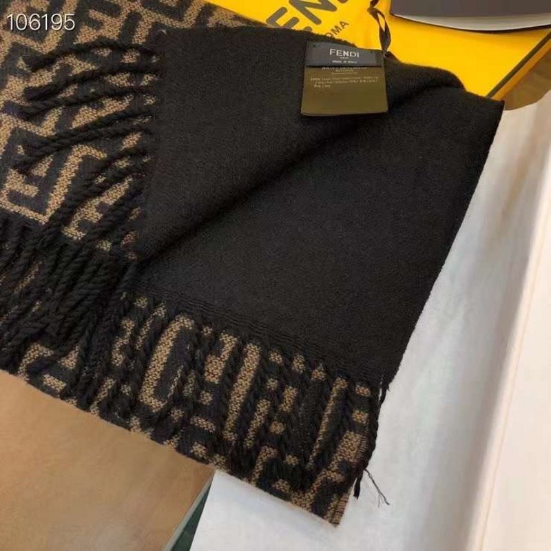 Fendi Wool Cashmere Scarf SS001029