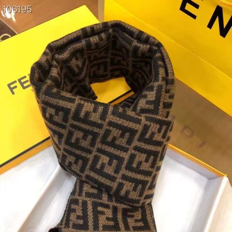 Fendi Wool Cashmere Scarf SS001029