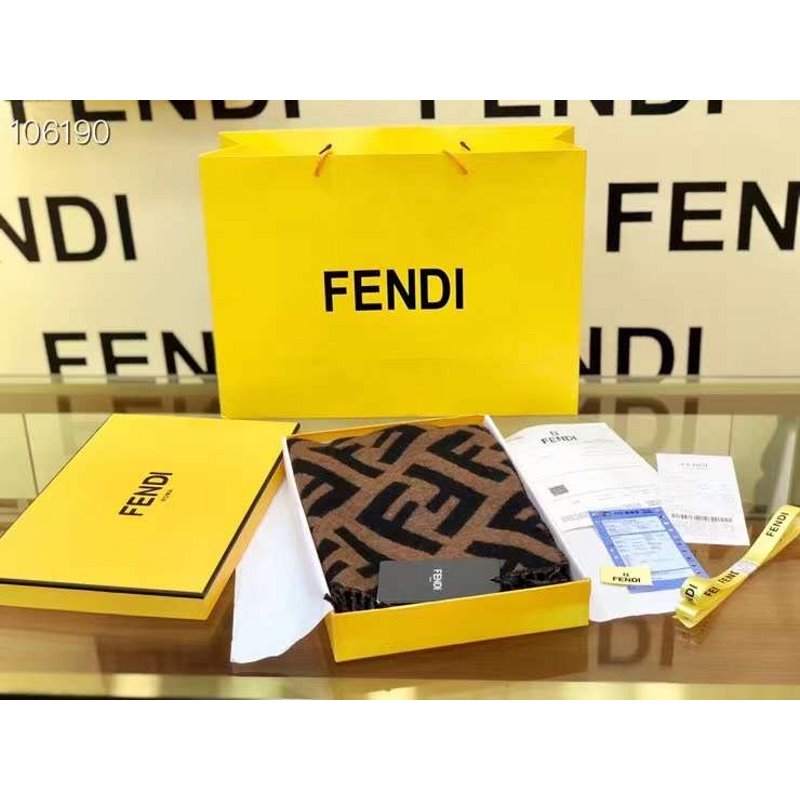 Fendi Wool Cashmere Scarf SS001030