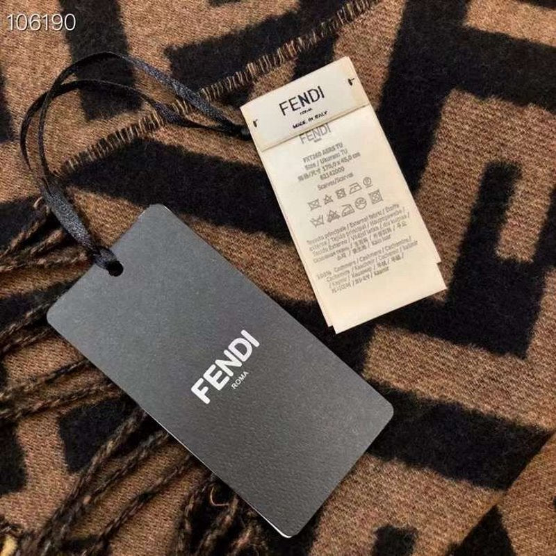 Fendi Wool Cashmere Scarf SS001030