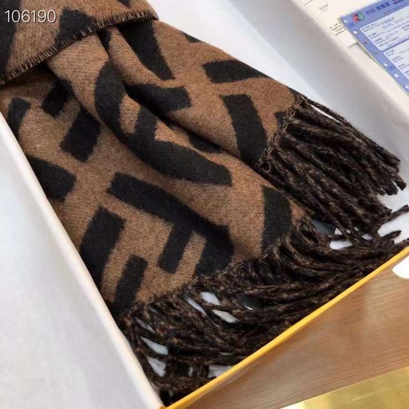 Fendi Wool Cashmere Scarf SS001030
