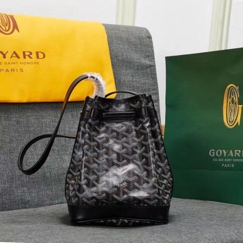 Goyard Black Bucket Bag GYD00206