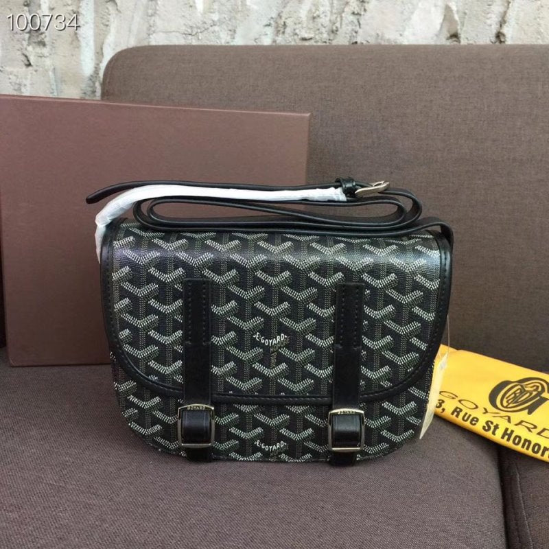 Goyard Black Mailman Bag GYD00214