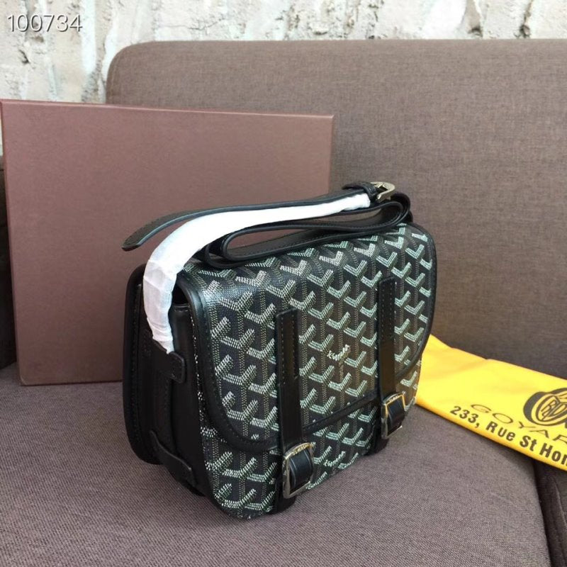 Goyard Black Mailman Bag GYD00214