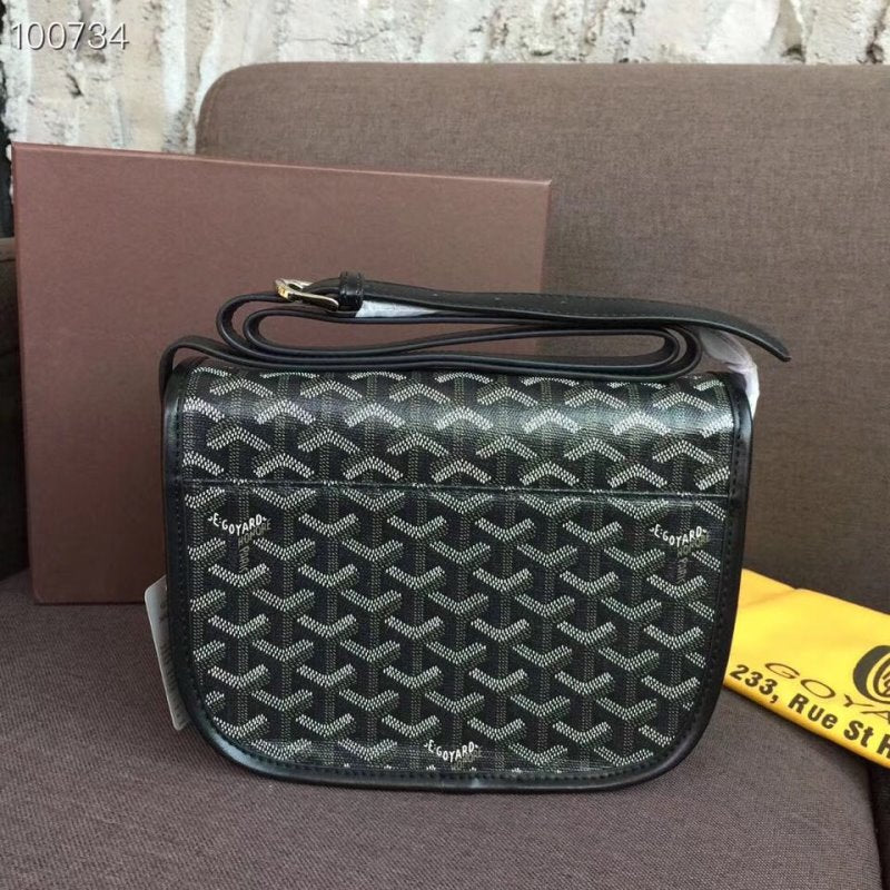 Goyard Black Mailman Bag GYD00214