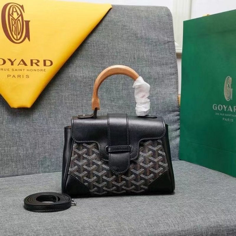 Goyard Black Saigon soft souple bag GYD00158