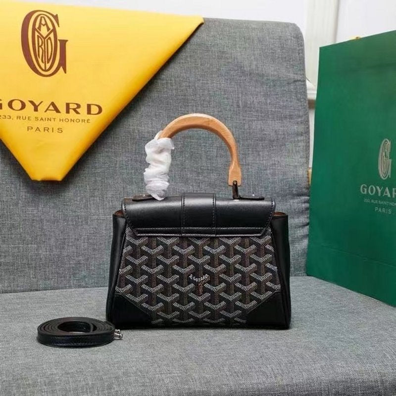 Goyard Black Saigon soft souple bag GYD00158