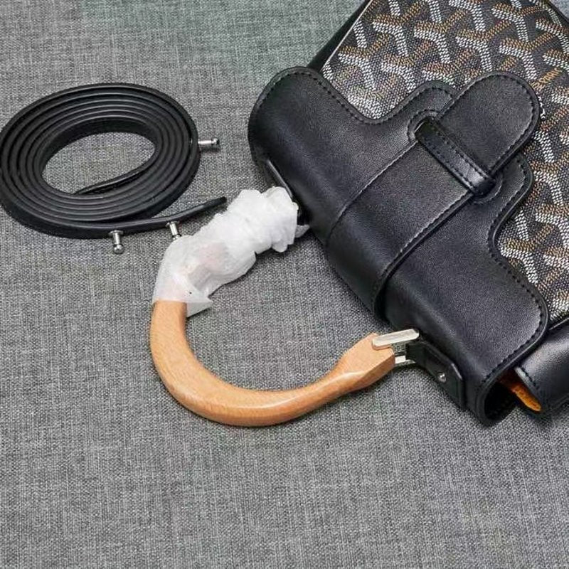 Goyard Black Saigon soft souple bag GYD00158