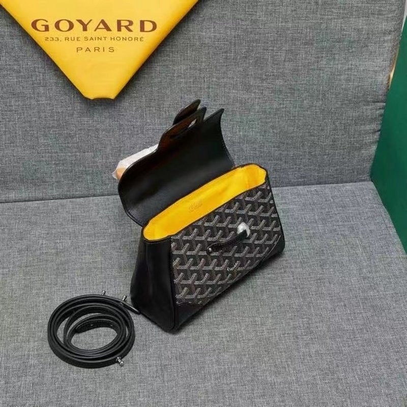 Goyard Black Saigon soft souple bag GYD00158