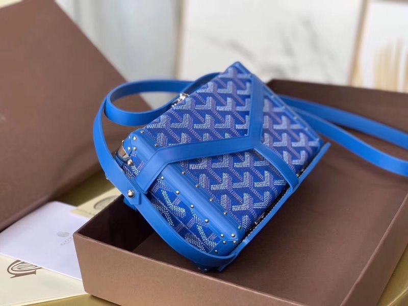 Goyard Blue Box Bag GYD00183