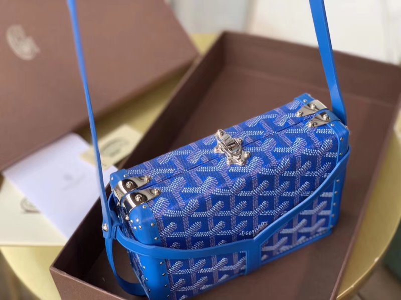 Goyard Blue Box Bag GYD00183