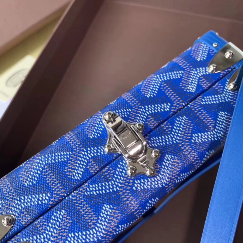 Goyard Blue Box Bag GYD00183