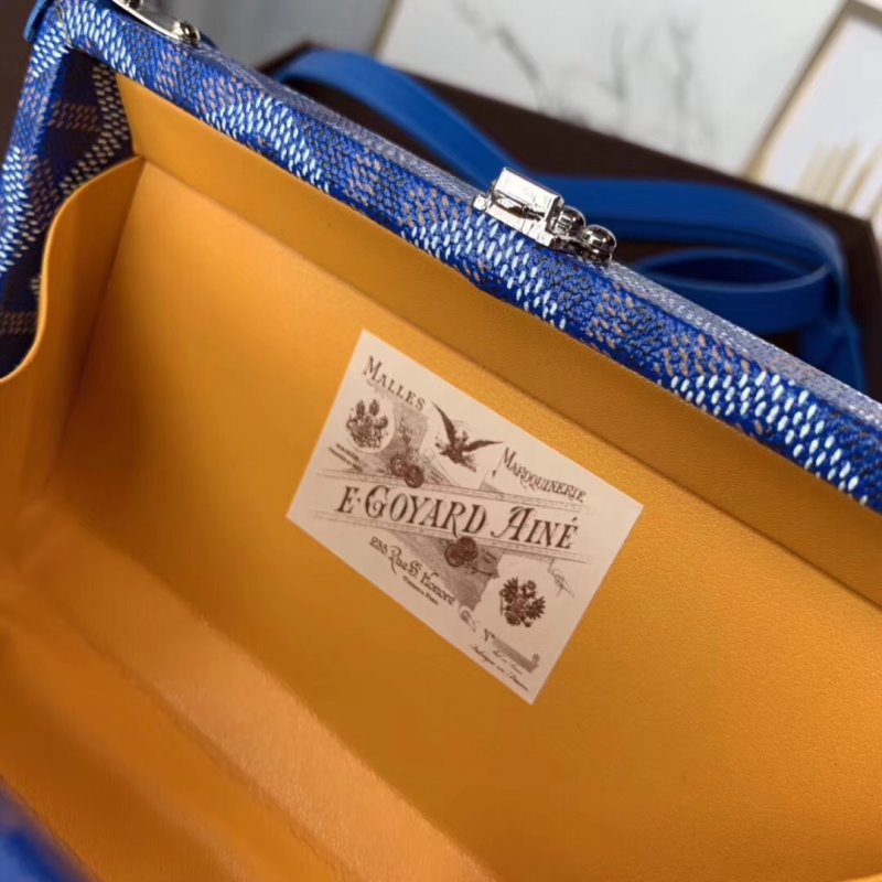 Goyard Blue Box Bag GYD00183