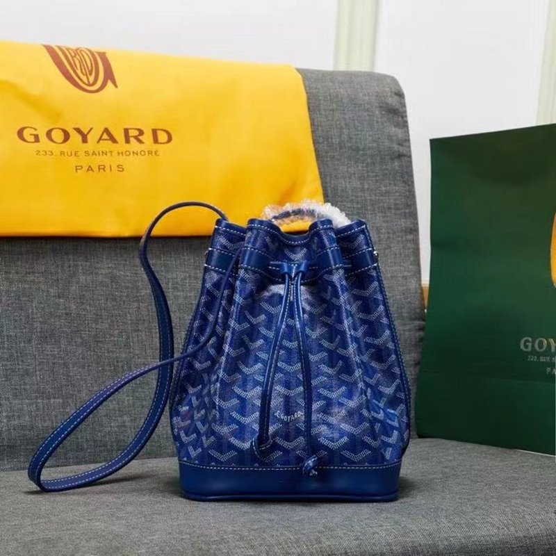 Goyard Blue Bucket Bag GYD00204