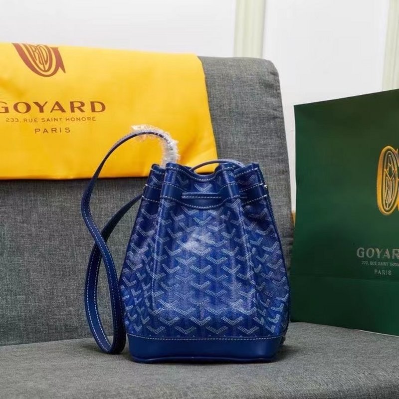 Goyard Blue Bucket Bag GYD00204