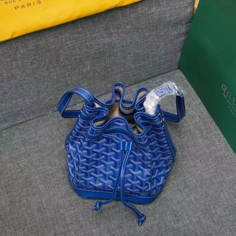 Goyard Blue Bucket Bag GYD00204