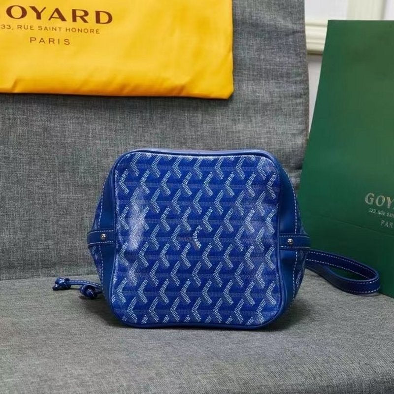 Goyard Blue Bucket Bag GYD00204