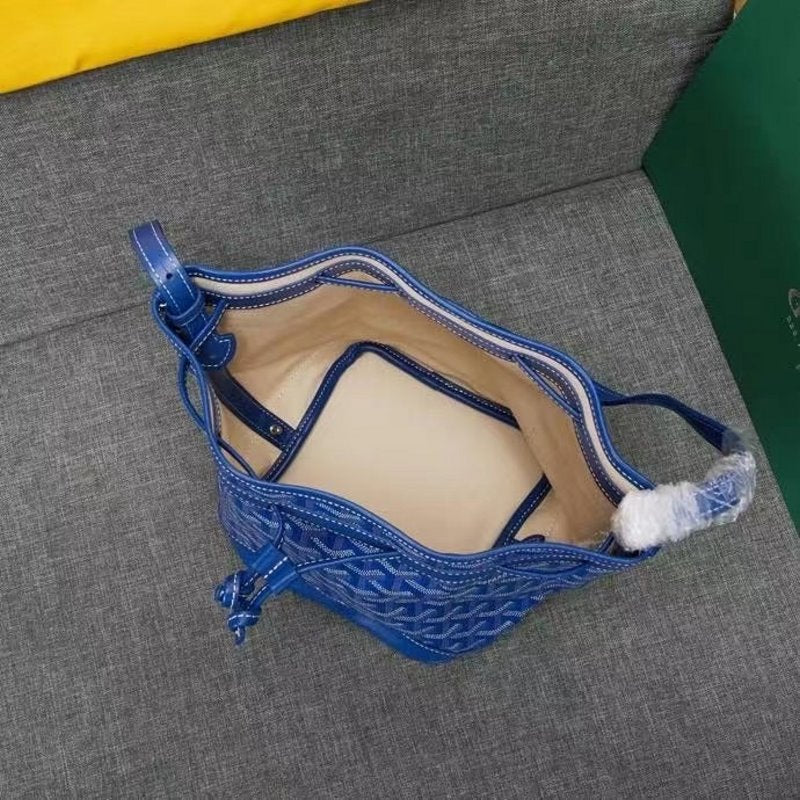 Goyard Blue Bucket Bag GYD00204