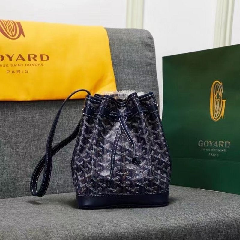 Goyard Blue Bucket Bag GYD00207