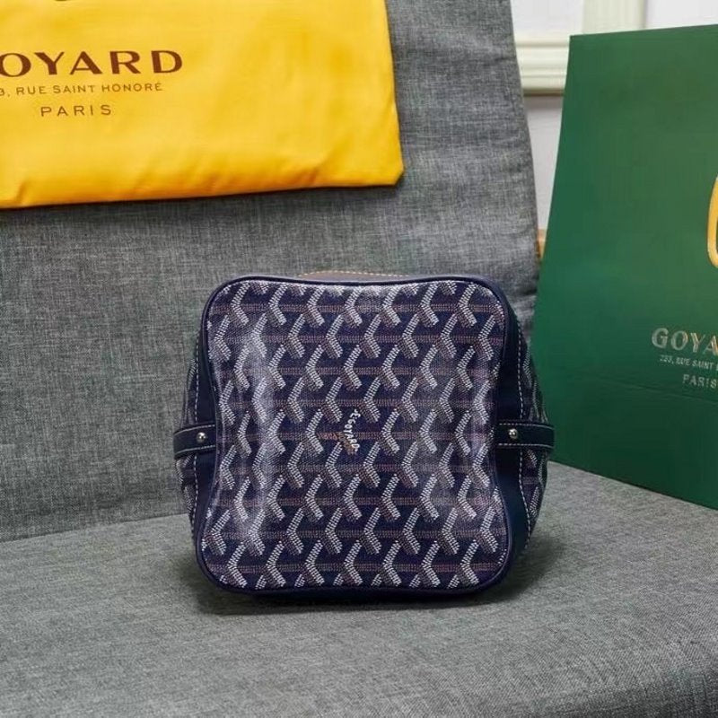 Goyard Blue Bucket Bag GYD00207