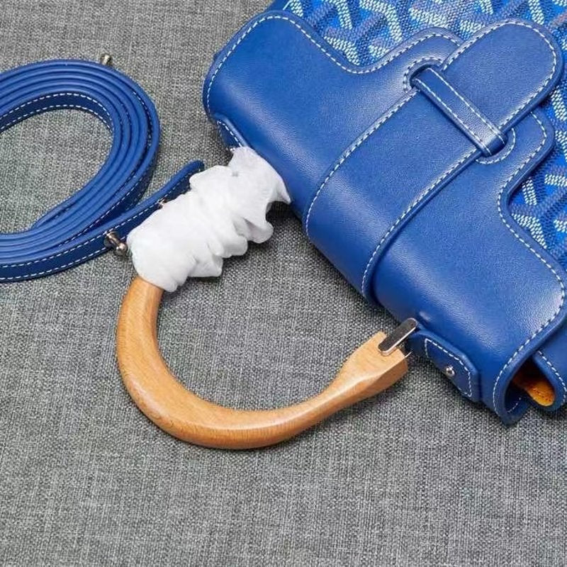 Goyard Blue Saigon soft souple bag GYD00162