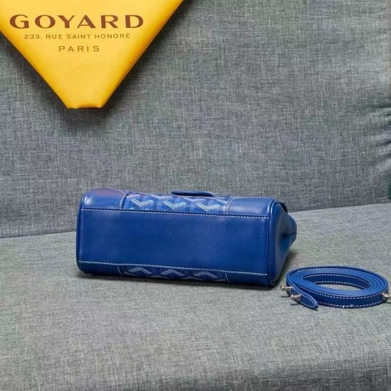 Goyard Blue Saigon soft souple bag GYD00162