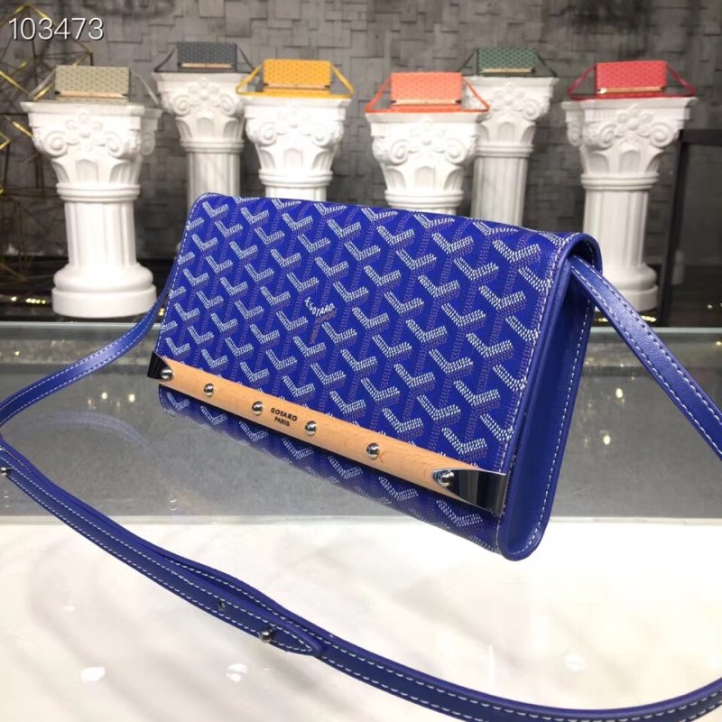 Goyard Blue Satchel Bag GYD00189