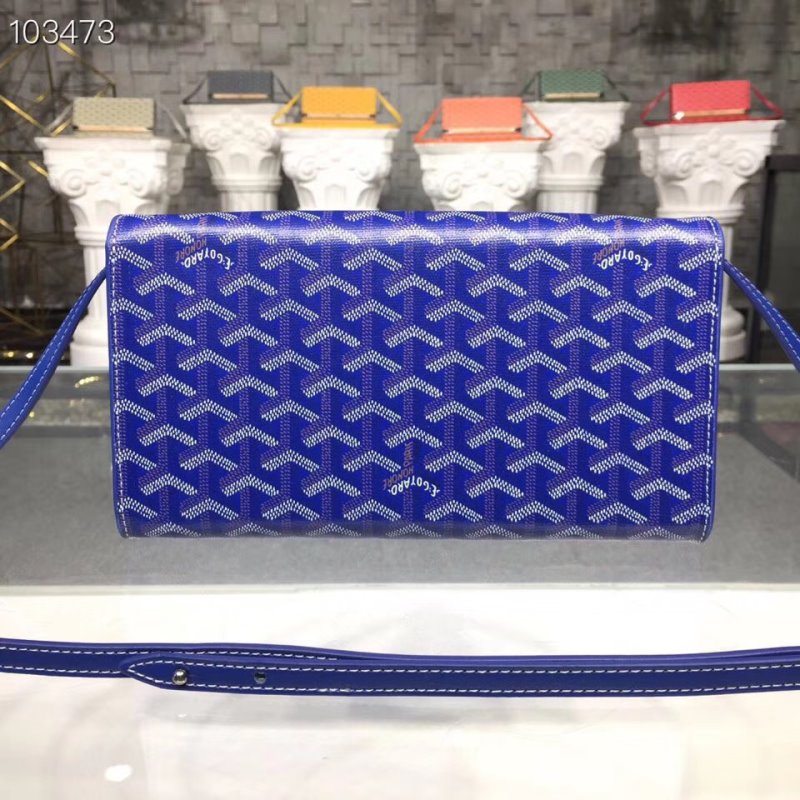 Goyard Blue Satchel Bag GYD00189