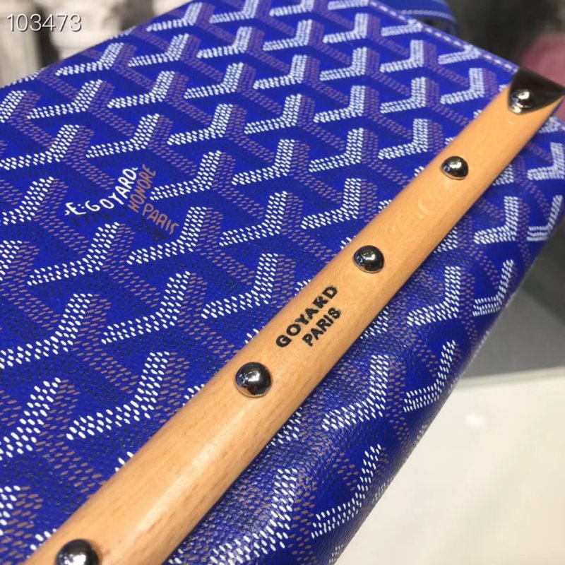 Goyard Blue Satchel Bag GYD00189