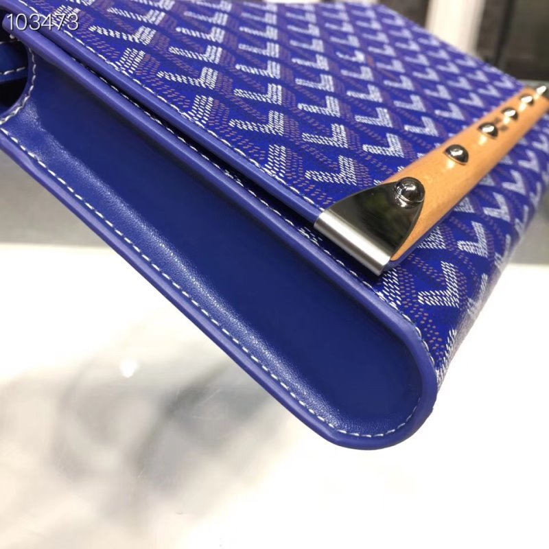 Goyard Blue Satchel Bag GYD00189