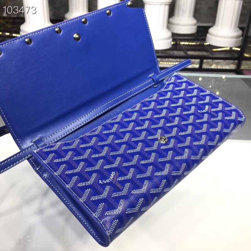 Goyard Blue Satchel Bag GYD00189