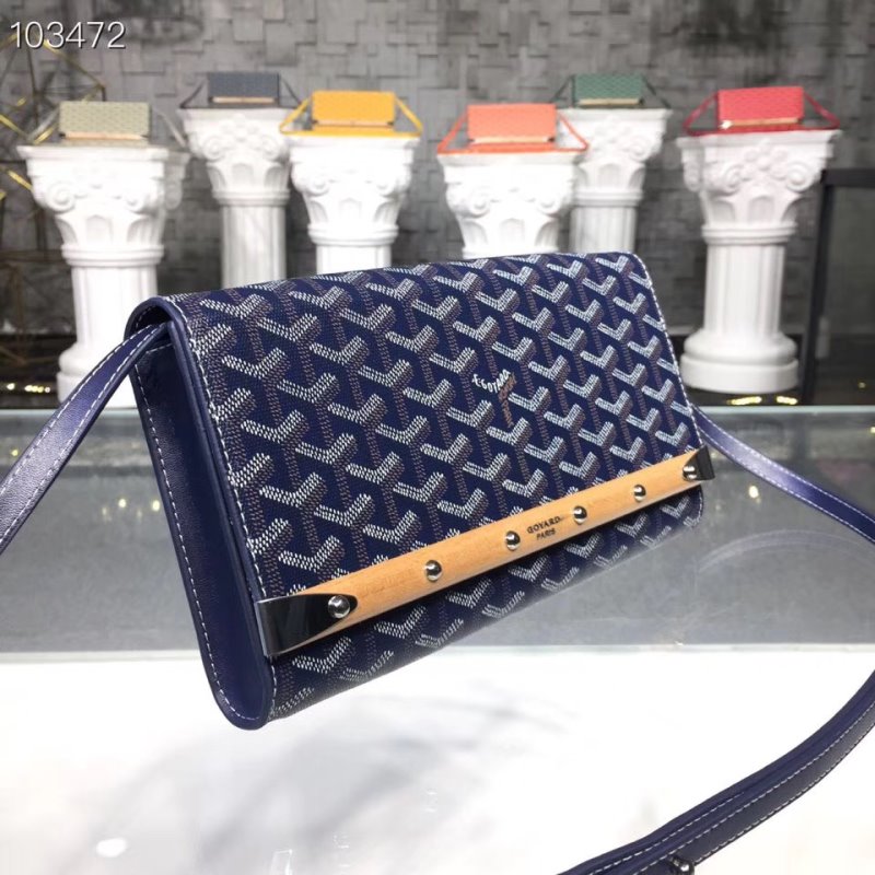 Goyard Blue Satchel Bag GYD00191