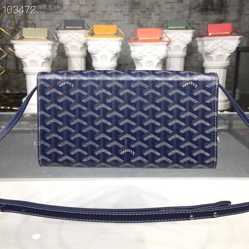 Goyard Blue Satchel Bag GYD00191