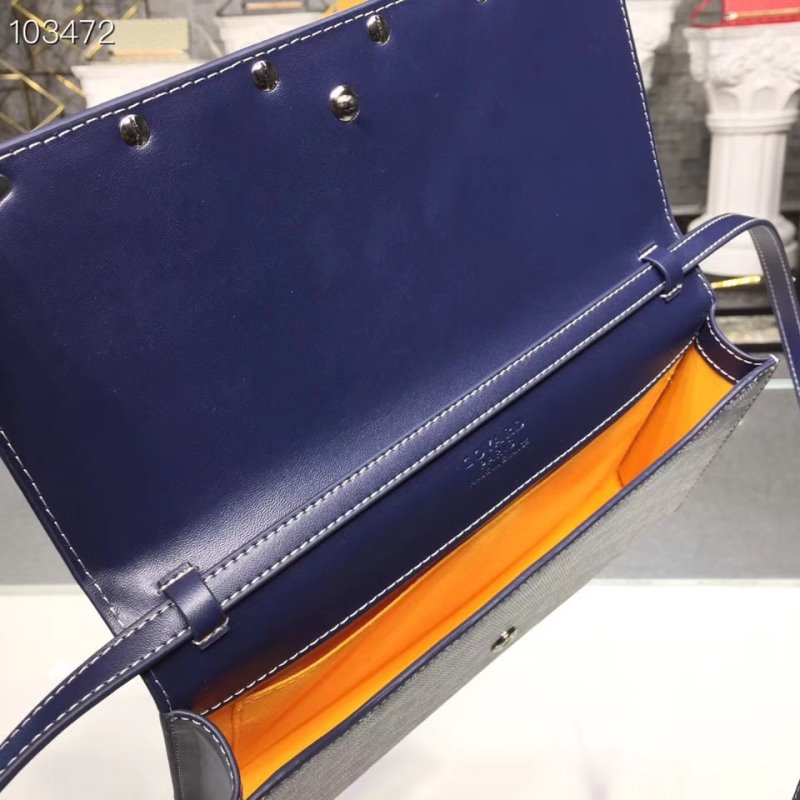 Goyard Blue Satchel Bag GYD00191